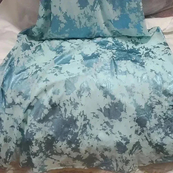 F21 metallic jaquard long dress - Picture 6 of 11